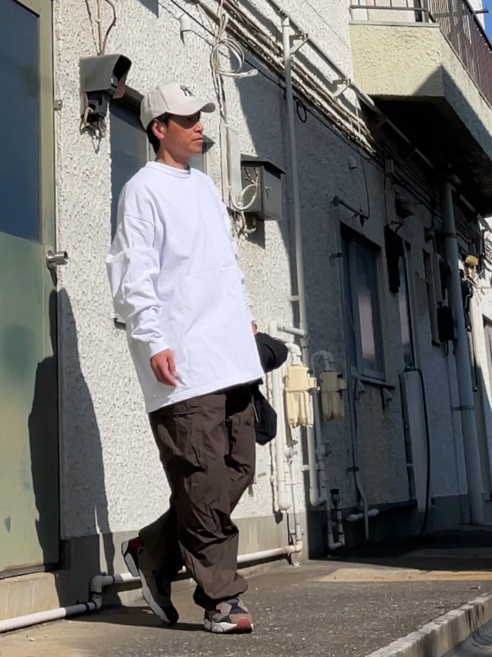 CAHLUMN/カウラム Heavy Weight Jersey Long Sleeve Tee