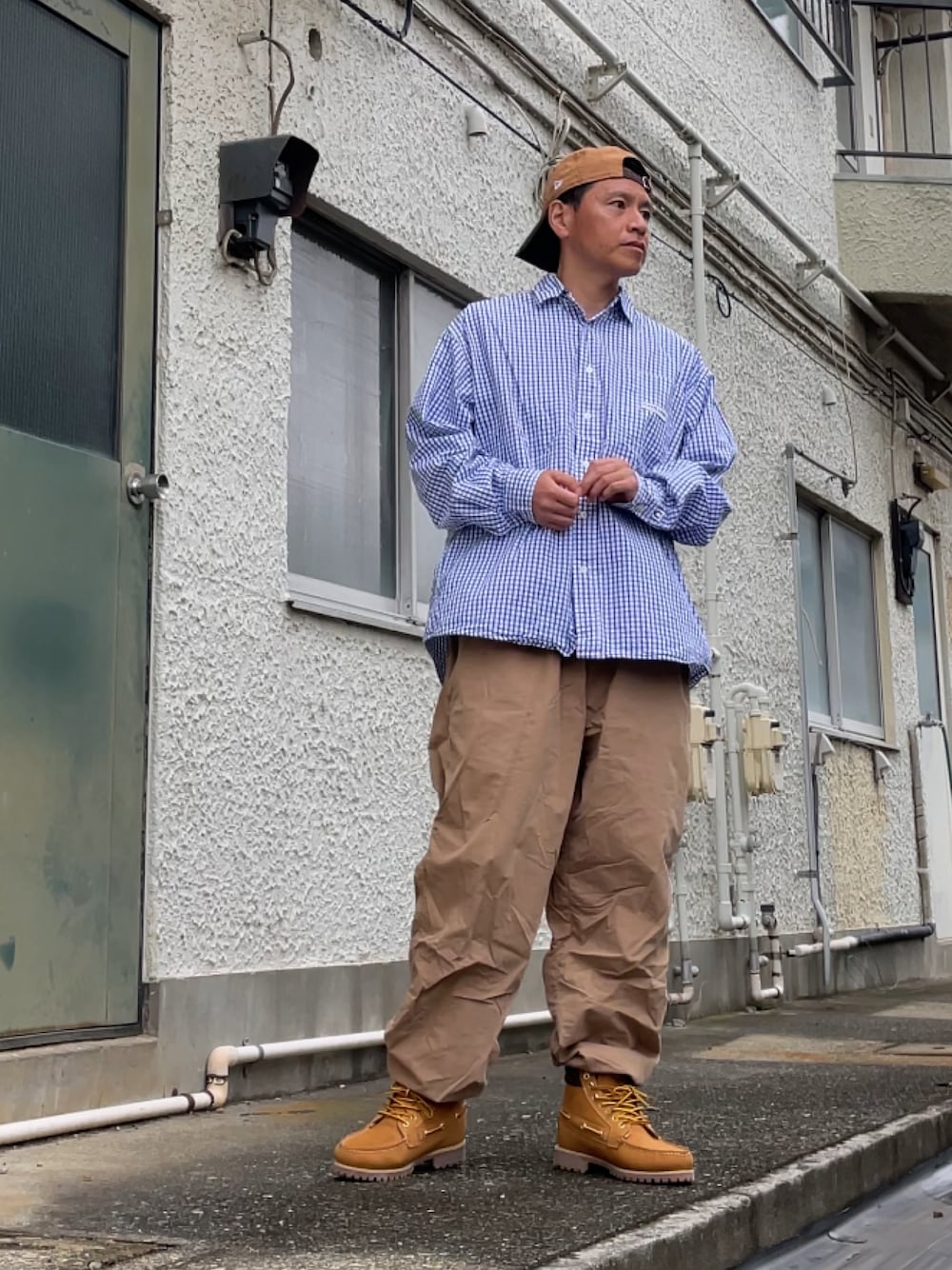 CAHLUMN/カウラム マガジンポケット ブロードシャツ ギンガムチェック CAHLUMN/カウラム Magazine Pocket Broad Shirt(Gingham