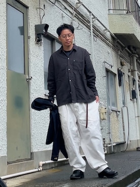 クロ🐑さん（メンズ・168cm・50代）の秋コーディネート