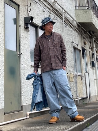 CAHLUMN（カウラム）の「CAHLUMN/カウラム Baker Denim Pant/ベイカー