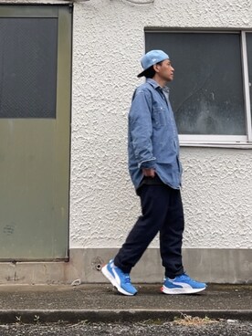 クロ🐑さん(メンズ・168cm)の冬コーディネート