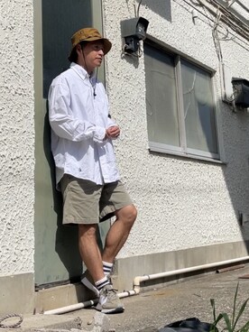 クロ🐑さん（メンズ・168cm）の春コーディネート