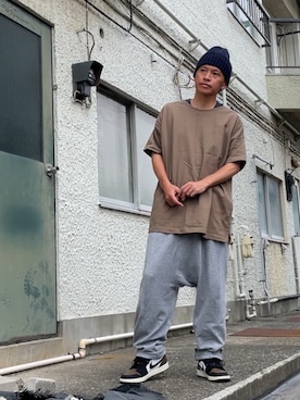 クロ🐑さん（メンズ・168cm）の秋コーディネート