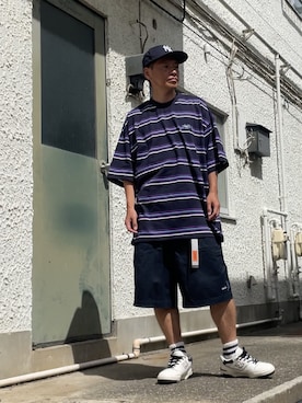 クロ🐑さん（メンズ・168cm）の夏コーディネート