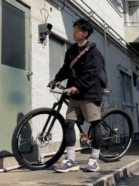 クロ🐑さん（メンズ・168cm）の春コーディネート