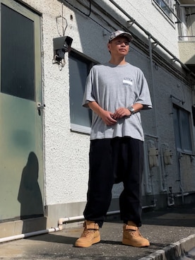 クロ🐑さん（メンズ・168cm）の夏コーディネート