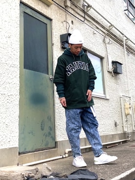 クロ🐑さん（メンズ・168cm）の冬コーディネート