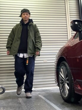 クロ🐑さん（メンズ・168cm）の秋コーディネート