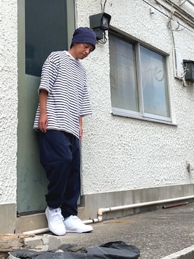 クロ🐑さん（メンズ・168cm）の秋コーディネート