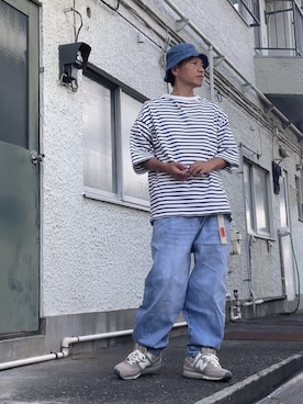 クロ🐑さん（メンズ・168cm）の秋コーディネート