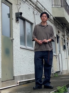 クロ🐑さん（メンズ・168cm）の秋コーディネート