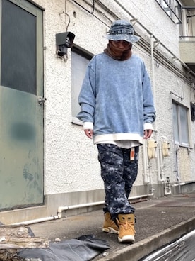 クロ🐑さん（メンズ・168cm）の冬コーディネート