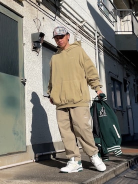 クロ🐑さん（メンズ・168cm）の冬コーディネート