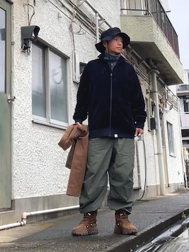 クロ🐑さん（メンズ・168cm・40代）の秋コーディネート