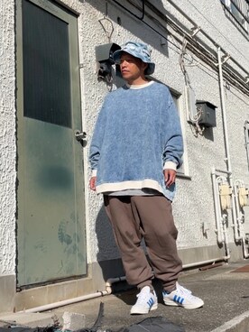 クロ🐑さん（メンズ・168cm）の秋コーディネート