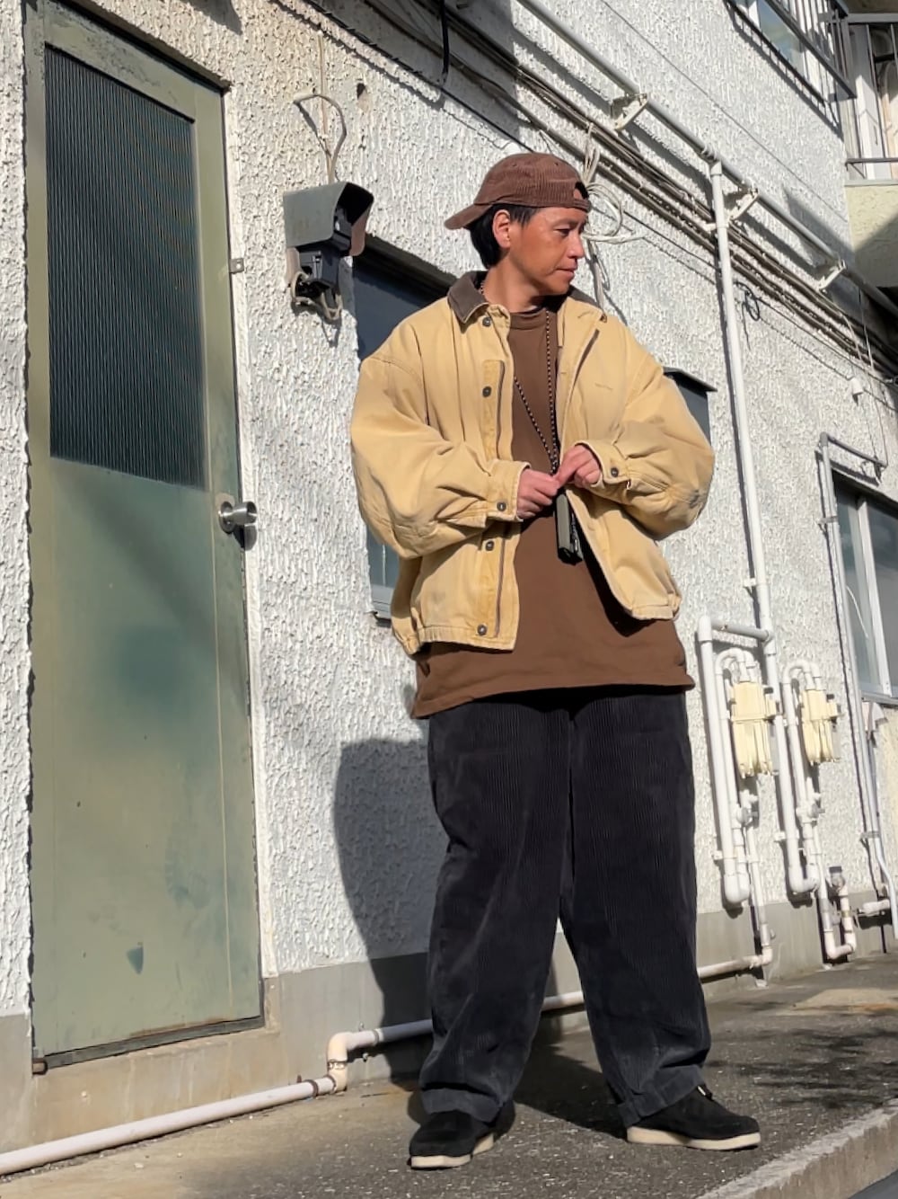 NAUTICA ノーティカ　Crushed Duck Blouson オリーブ NAUTICA（ノーティカ）の「NAUTICA/ノーティカ Crushed Duck