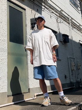 クロ🐑さん（メンズ・168cm）の夏コーディネート