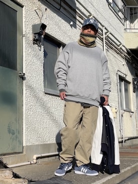 クロ🐑さん(メンズ・168cm)の冬コーディネート