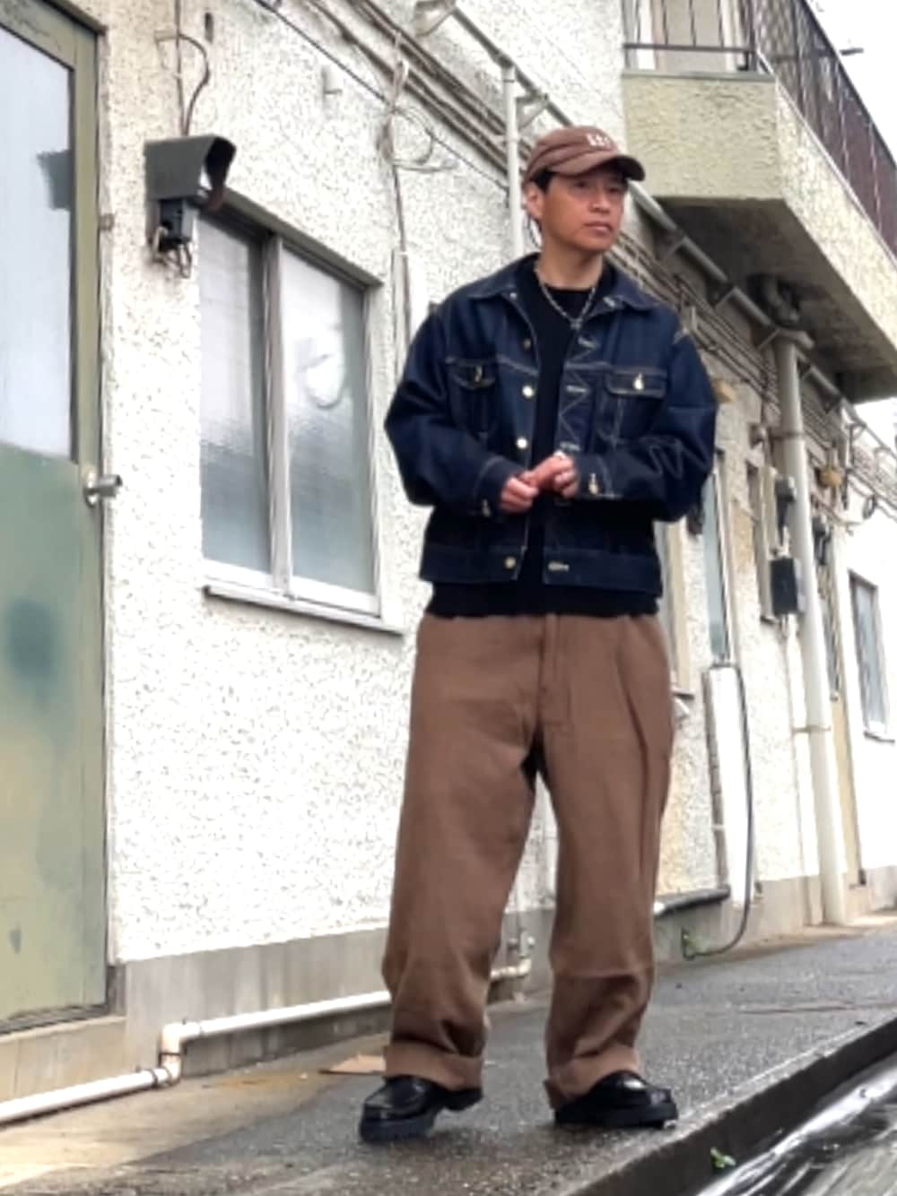 ãã©ãã¯ç³»ã®ããã/ã»ãŒã¿ãŒããã«ãŒç³»ã®ããã ãžã£ã±ããããã©ãŠã³ç³»ã®ãã³ããççšããã¡ã³ãºã®æ¥ã³ãŒãã£ããŒãã®1æç®ã®åç