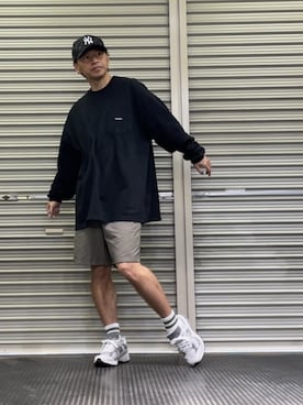 クロ🐑さん（メンズ・168cm）の春コーディネート