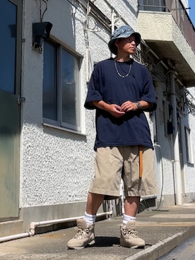 「アイテム（チノパンツ）」を使った、クロ🐑さん（メンズ・168cm・40代）の秋コーディネート