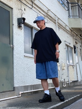 クロ🐑さん（メンズ・168cm）の夏コーディネート