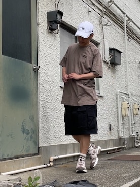 「DC SHOES（ディーシーシューズ）のアイテム（帽子）」を使った、クロ🐑さん（メンズ・168cm）の夏コーディネート
