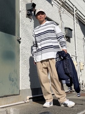 クロ🐑さん（メンズ・168cm）の秋コーディネート