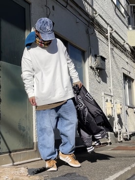 クロ🐑さん(メンズ・168cm)の冬コーディネート