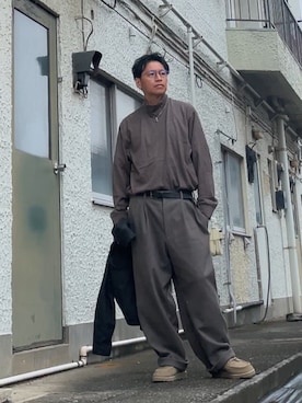 クロ🐑さん（メンズ・168cm・50代）の秋コーディネート