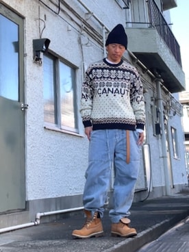 CAHLUMN/カウラム Baker Denim Pant/ベイカー デニムパンツを使った