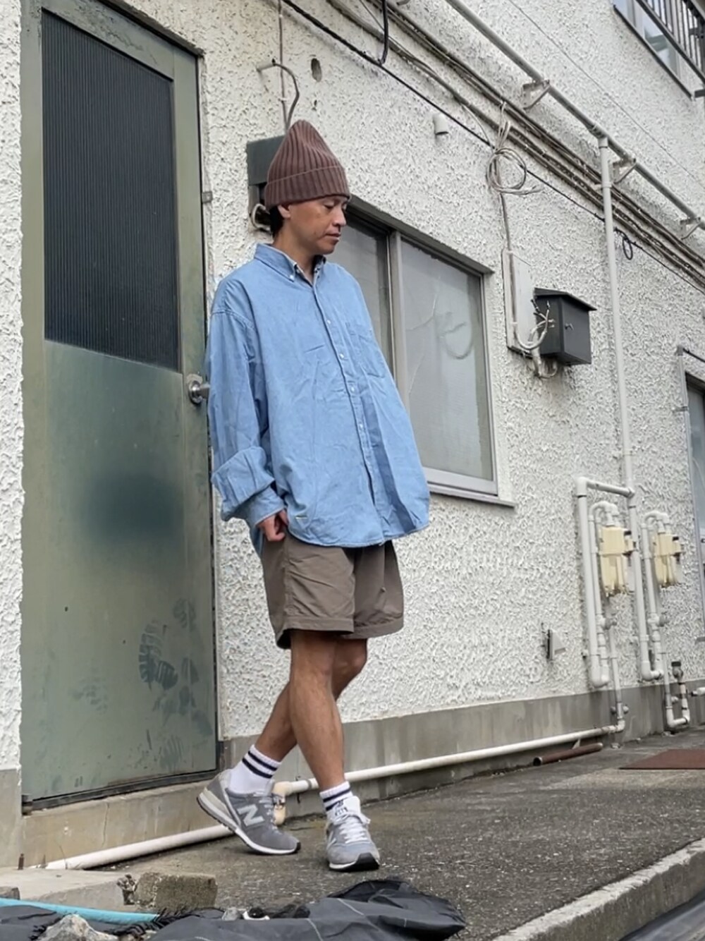 キングレオコーデ 大人のリバースウィーブコーデ。 90sのリバースウィーブに