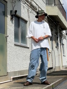 CAHLUMN　ベイカー デニムパンツ CAHLUMN（カウラム）の「CAHLUMN/カウラム Baker Denim Pant/ベイカー