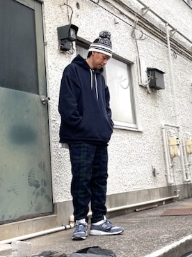 クロ🐑さん(メンズ・168cm)の冬コーディネート