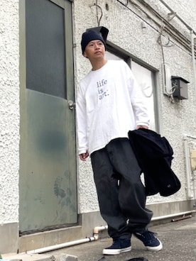 クロ🐑さん（メンズ・168cm）の秋コーディネート