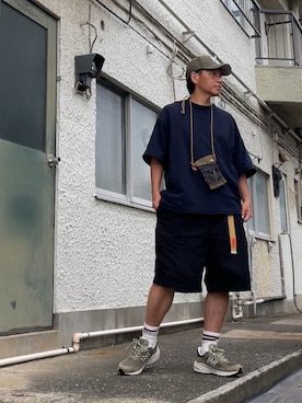 「アイテム（帽子）」を使った、クロ🐑さん（メンズ・168cm・40代）の秋コーディネート