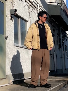 「Blundstone（ブランドストーン）のアイテム」を使った、クロ🐑さん（メンズ・168cm）の冬コーディネート