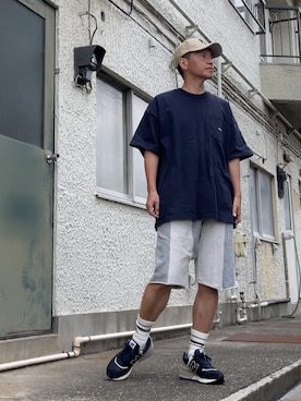 クロ🐑さん（メンズ・168cm）の夏コーディネート