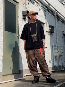 クロ🐑さん（メンズ・168cm）の秋コーディネート