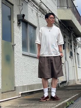クロ🐑さん（メンズ・168cm）の夏コーディネート