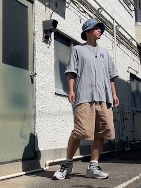 クロ🐑さん（メンズ・168cm）の夏コーディネート