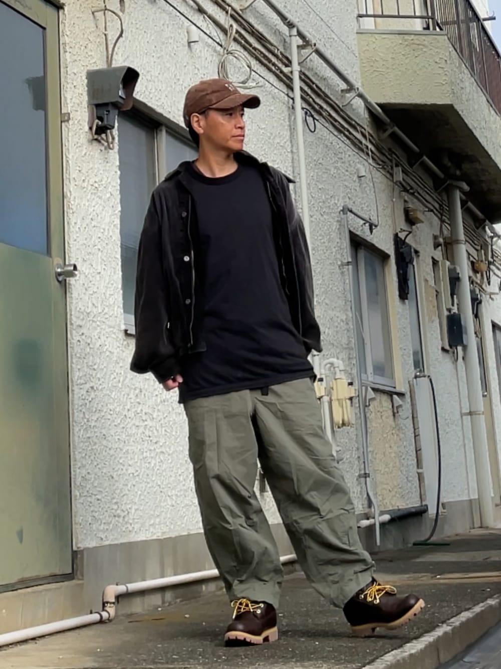 GAP◇×Sean Wotherspoon/キャップ/FREE/コーデュロイ/BRW/メンズ