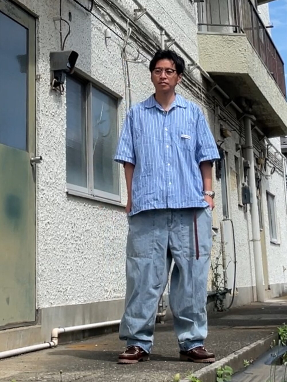 CAHLUMN（カウラム）の「CAHLUMN/カウラム Baker Denim Pant/ベイカー