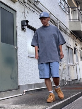 クロ🐑さん(メンズ・168cm)の夏コーディネート