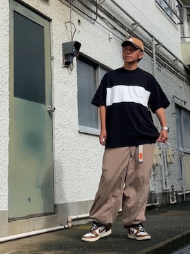 クロ🐑さん（メンズ・168cm）の秋コーディネート