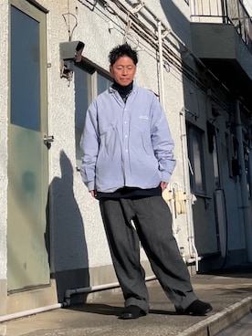 「Blundstone（ブランドストーン）のアイテム」を使った、クロ🐑さん（メンズ・168cm）の冬コーディネート