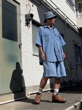 クロ🐑さん（メンズ・168cm）の夏コーディネート
