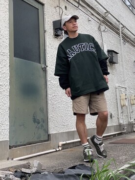 クロ🐑さん（メンズ・168cm）の春コーディネート