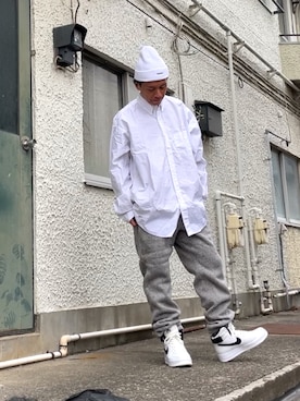 クロ🐑さん（メンズ・168cm）の春コーディネート