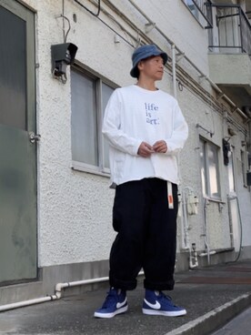 クロ🐑さん（メンズ・168cm）の秋コーディネート